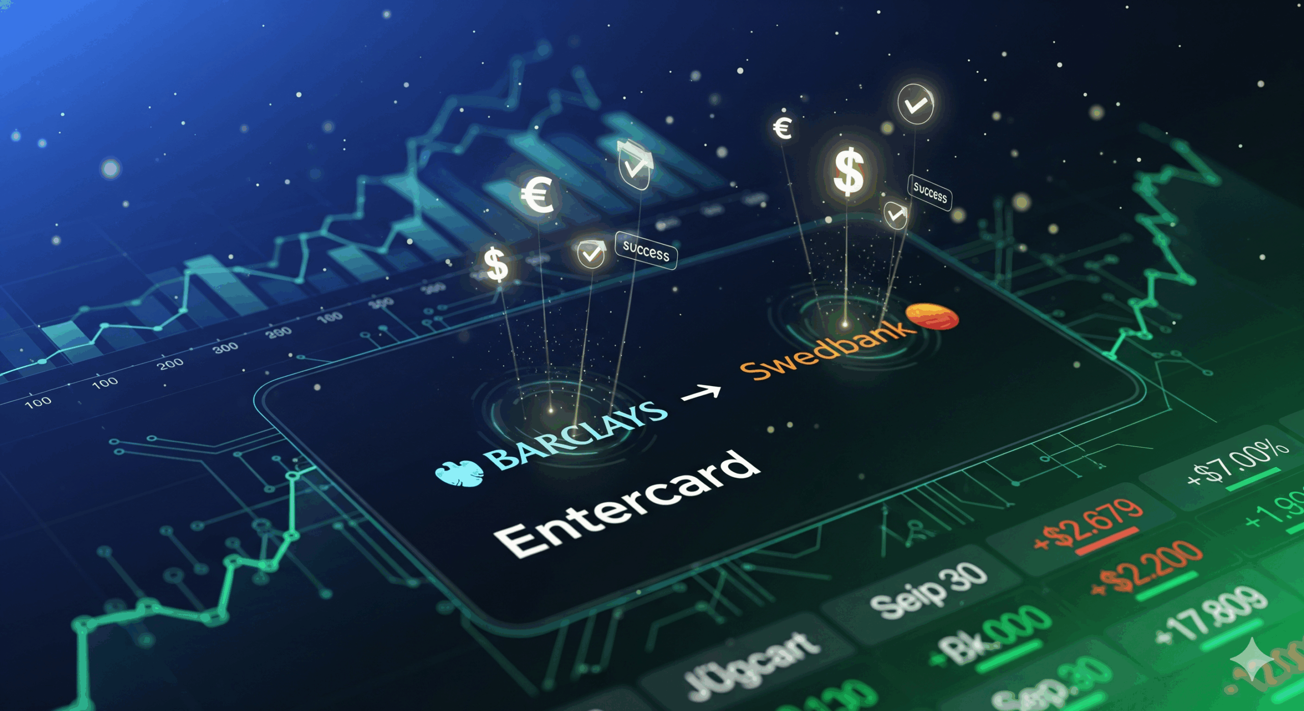 Financial agreement between Barclays and Swedbank