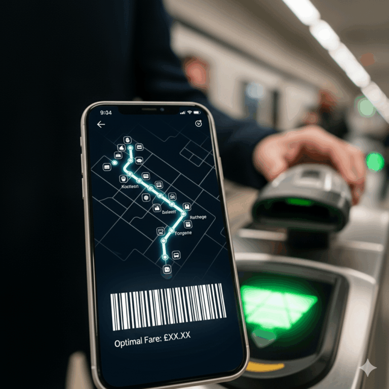 Rail Tickets by GPS in England