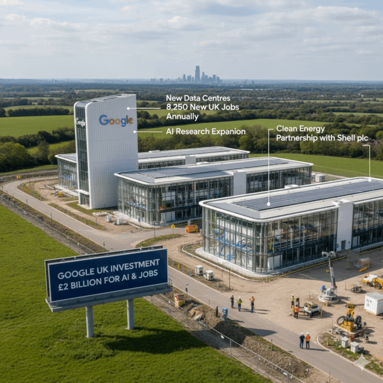 Google LLC Investment in UK: £5B Bet on AI and Innovation