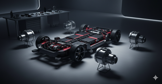 Ferrari Unveils Elettrica Powertrain