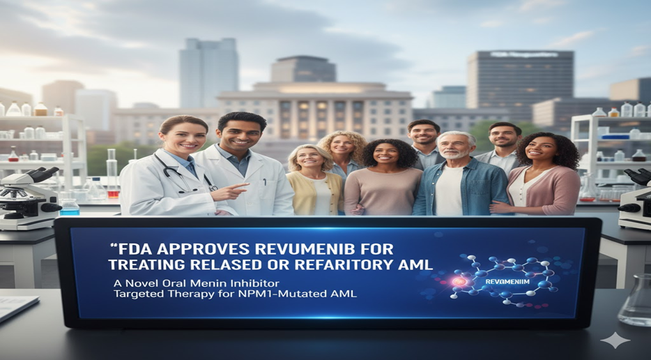 FDA Approves for Treating Relapsed or Refractory AML 