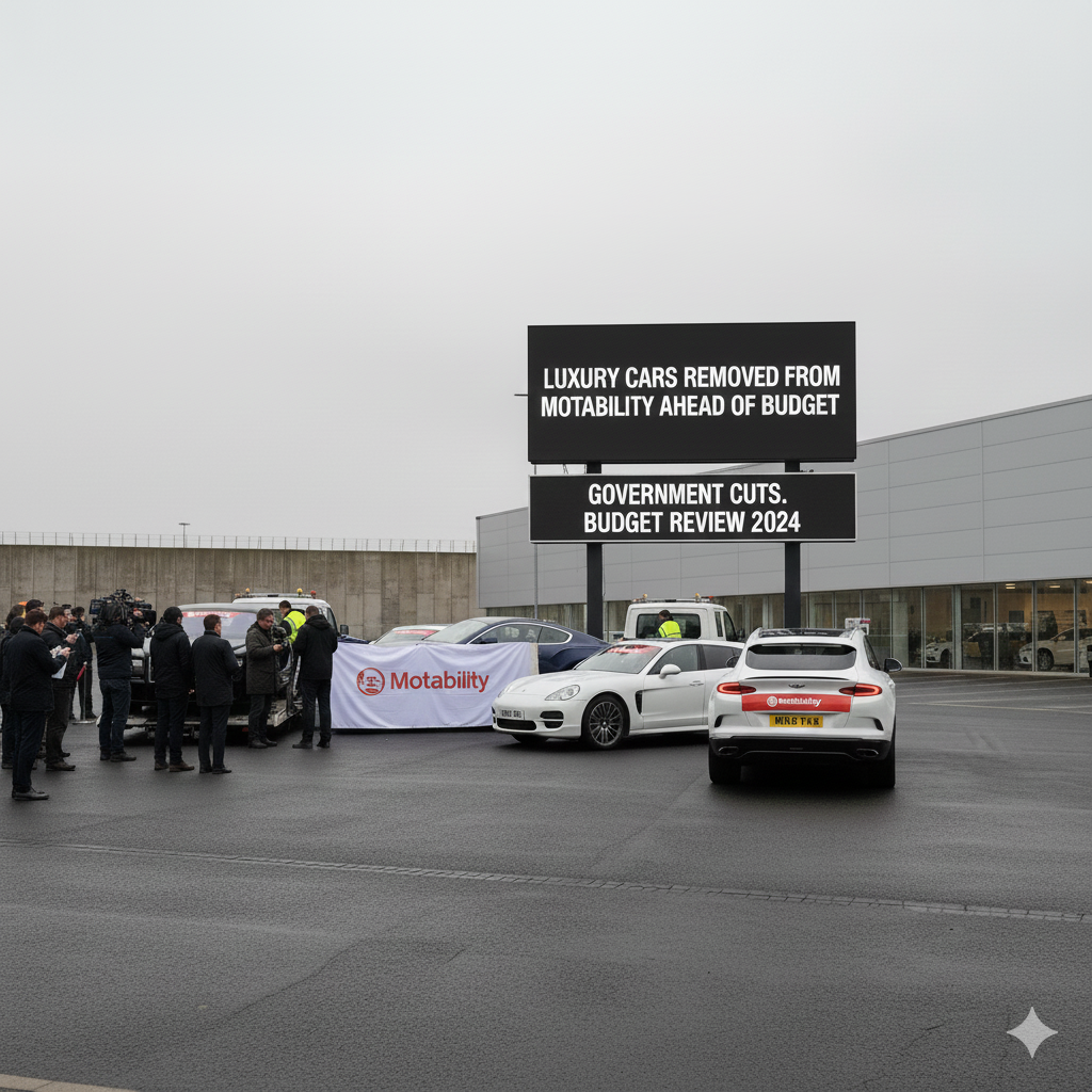 Budget Buzz: Luxury Cars Get the Boot from the Motability Scheme