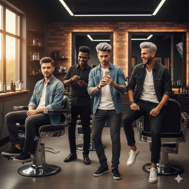 Bold Hair Choices are making a rage in the Men's hair color