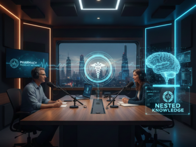 Nested Knowledge Powers AI Evidence in Pharmacy Podcasts